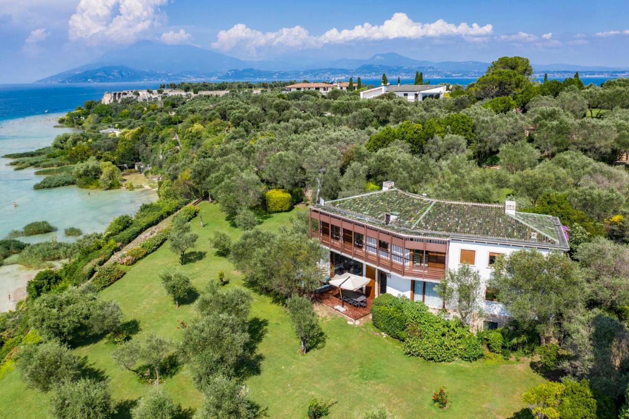 Villa Giustiniani Sirmione Bagian luar foto