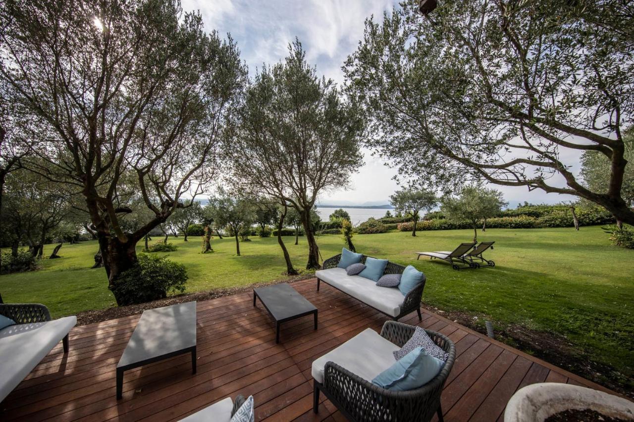 Villa Giustiniani Sirmione Bagian luar foto